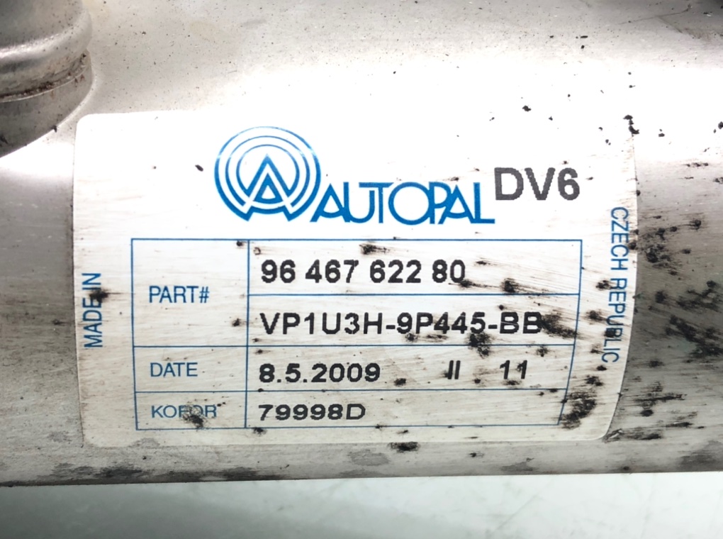 Радиатор EGR для Peugeot 407, 2009 г. 1.6 HDi дизель б/у — фото 6