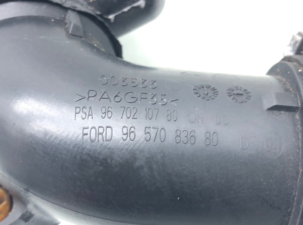 Патрубок интеркулера для Peugeot 407, 2009 г. 1.6 HDi дизель б/у — фото 5