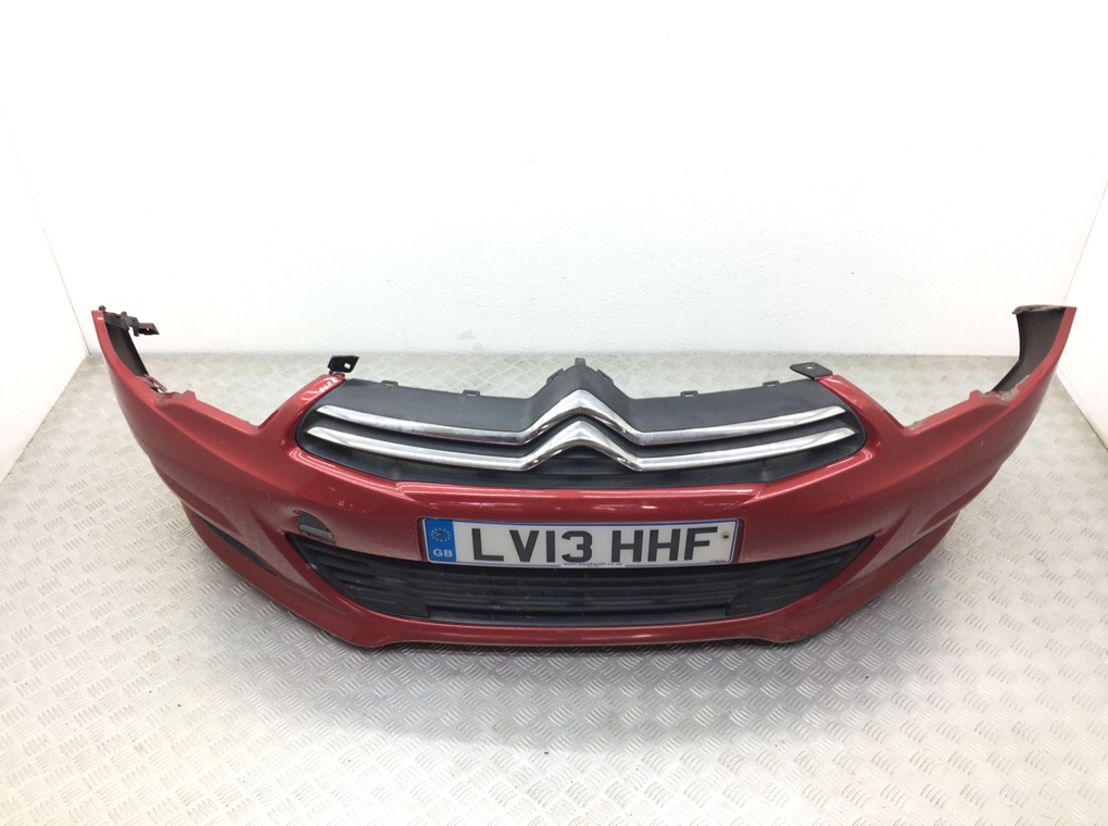 Бампер передний для Citroen C4, 2013 г. 1.6 HDi дизель б/у — фото 2