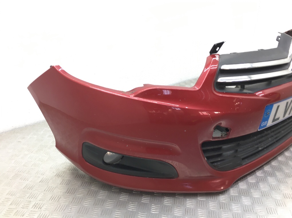 Бампер передний для Citroen C4, 2013 г. 1.6 HDi дизель б/у — фото 3
