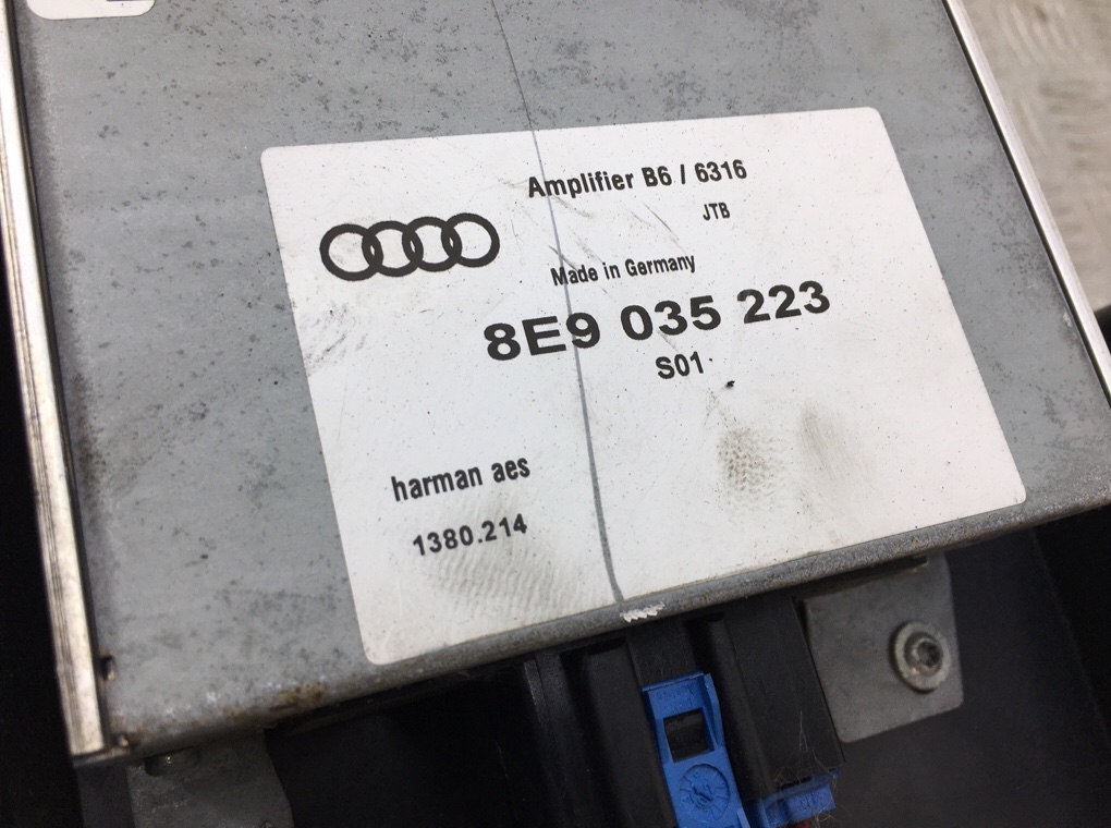 Сабвуфер для Audi A4, 2002 г. 1.9 TDi дизель б/у — фото 5