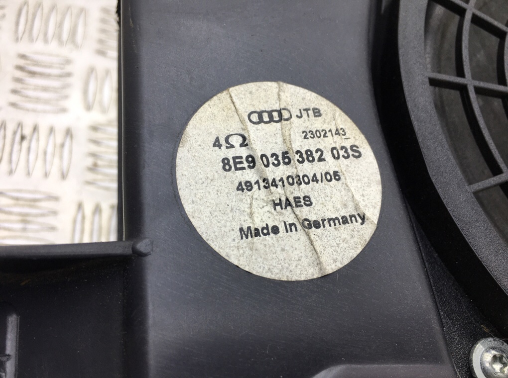 Сабвуфер для Audi A4, 2002 г. 1.9 TDi дизель б/у — фото 6