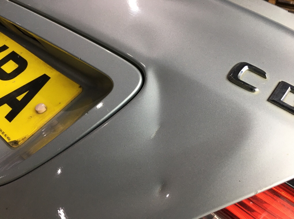 Крышка багажника для Mercedes C W203, 2006 г. 2.2 CDi дизель б/у — фото 7
