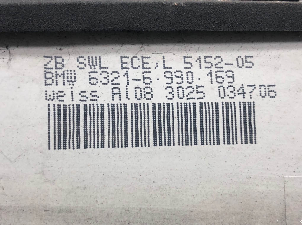 Фонарь задний левый для BMW X3 E83, 2005 г. 2.0 TD дизель б/у — фото 5