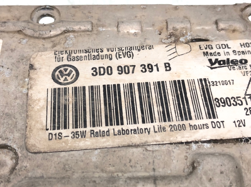 Блок розжига ксенона для Volkswagen Passat, 2007 г. 2.0 TDi дизель б/у — фото 5