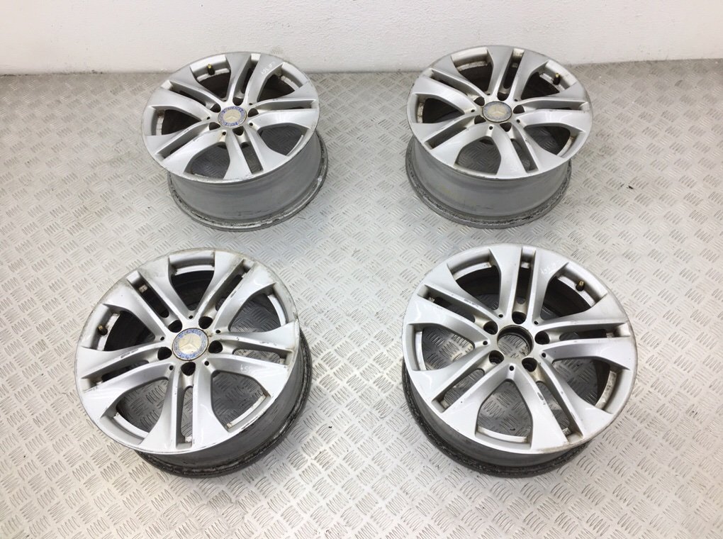 Диски литые R17 для Mercedes-Benz E (7.5Jx17 5x112 ET45 DIA66.6) б/у — 4 шт.