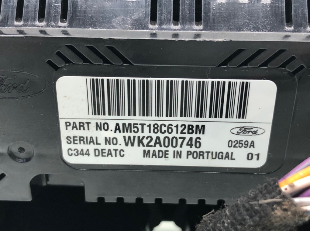 Блок управления печки/климат-контроля для Ford Grand C-Max, 2012 г. 1.0 i бензин б/у — фото 5