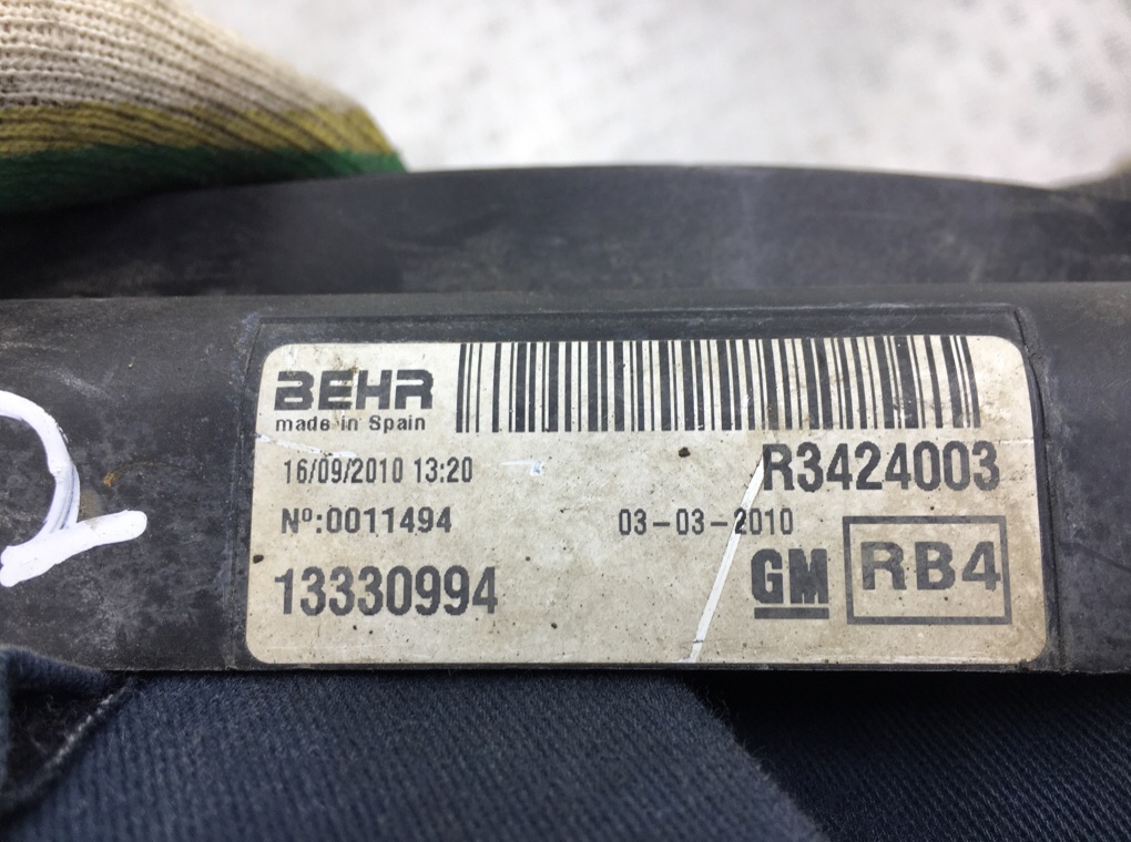 Вентилятор радиатора для Opel Meriva, 2010 г. 1.4 i бензин б/у — фото 6