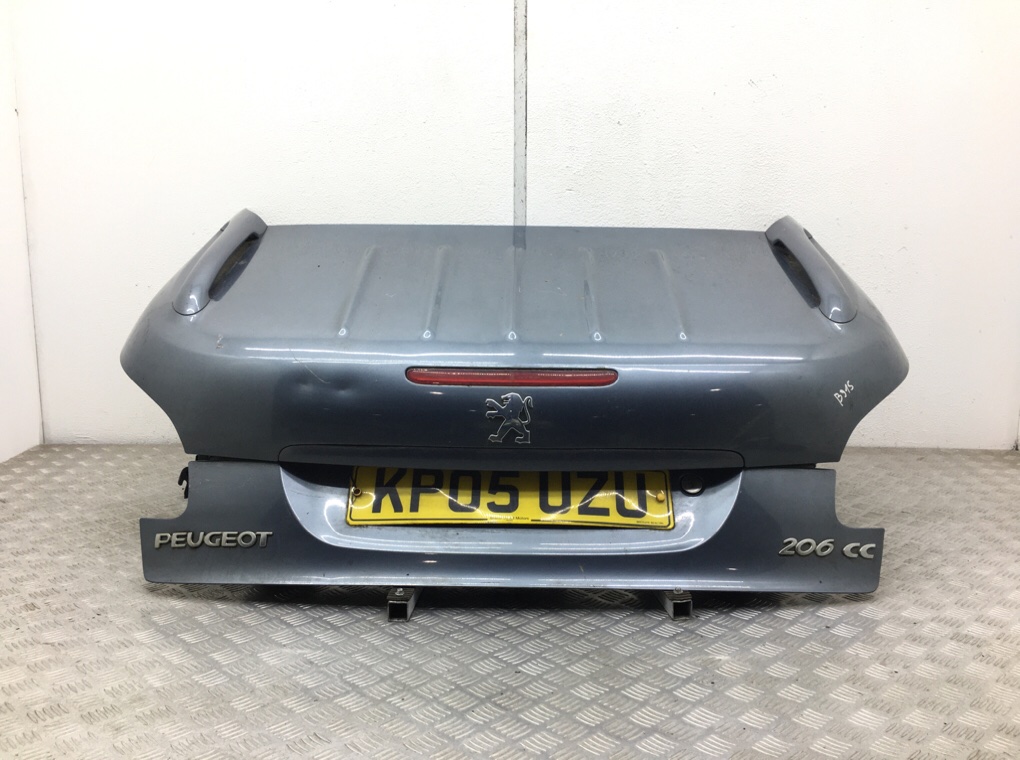 Крышка багажника для Peugeot 206, 2005 г. 1.6 i бензин б/у