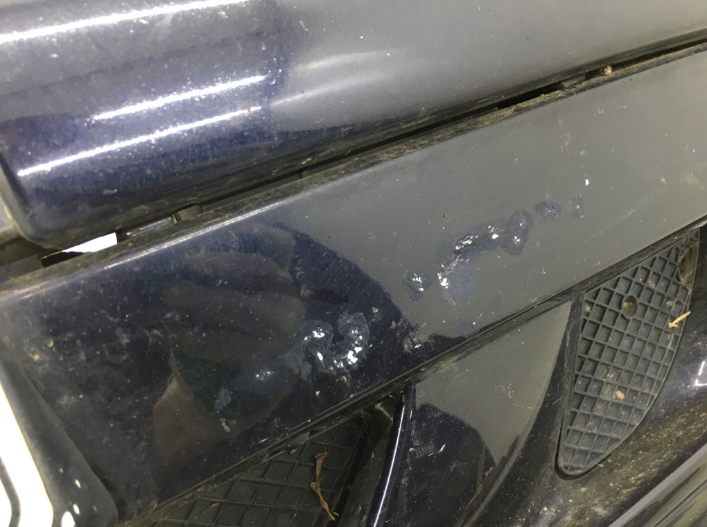 Бампер передний для Mercedes CLK W208, 2002 г. 2.3 i бензин б/у — фото 9