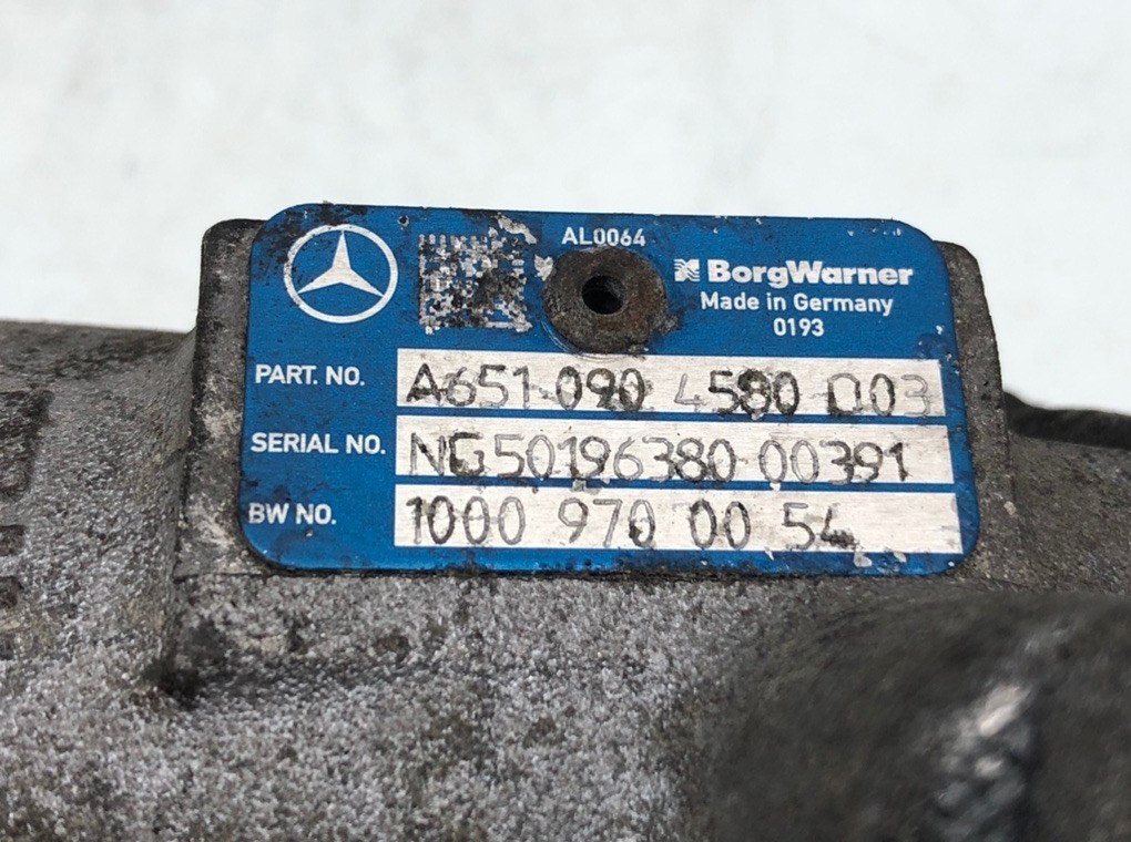 Патрубок турбины для Mercedes E W212, 2011 г. 2.2 CDi дизель б/у — фото 5