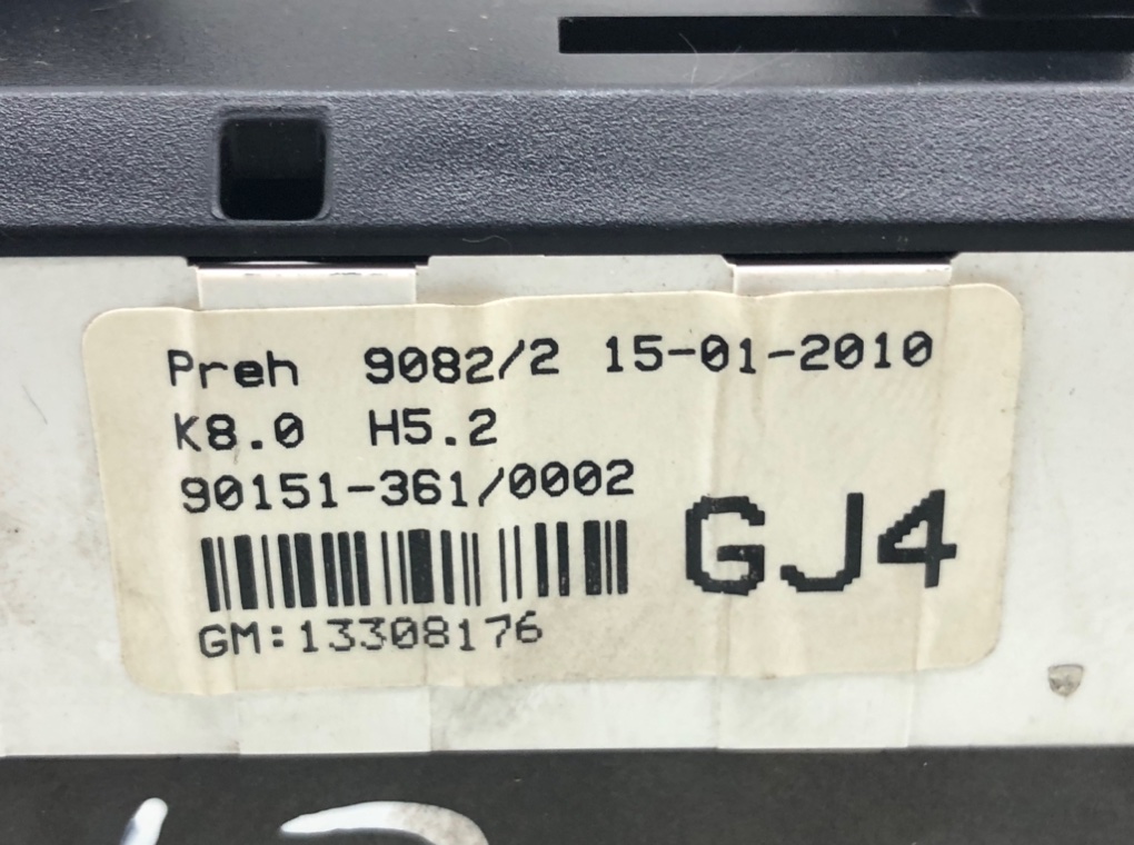 Блок управления печки/климат-контроля для Opel Zafira, 2010 г. 1.8 i бензин б/у — фото 5