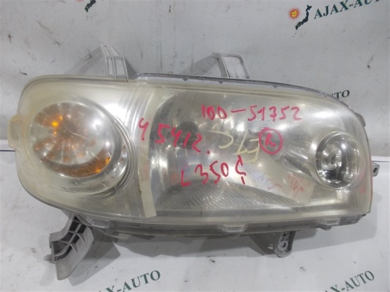 Фара правая DAIHATSU TANTO L350S контрактная