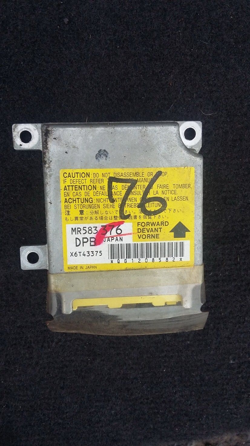 Блок управления AirBag MITSUBISHI LANCER EVOLUTION 2001 CT9A 4G63T контрактная