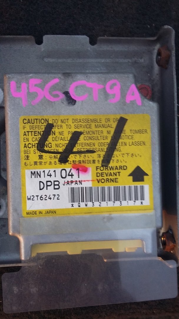 Блок управления AirBag MITSUBISHI LANCER EVOLUTION CT9A 4G63T