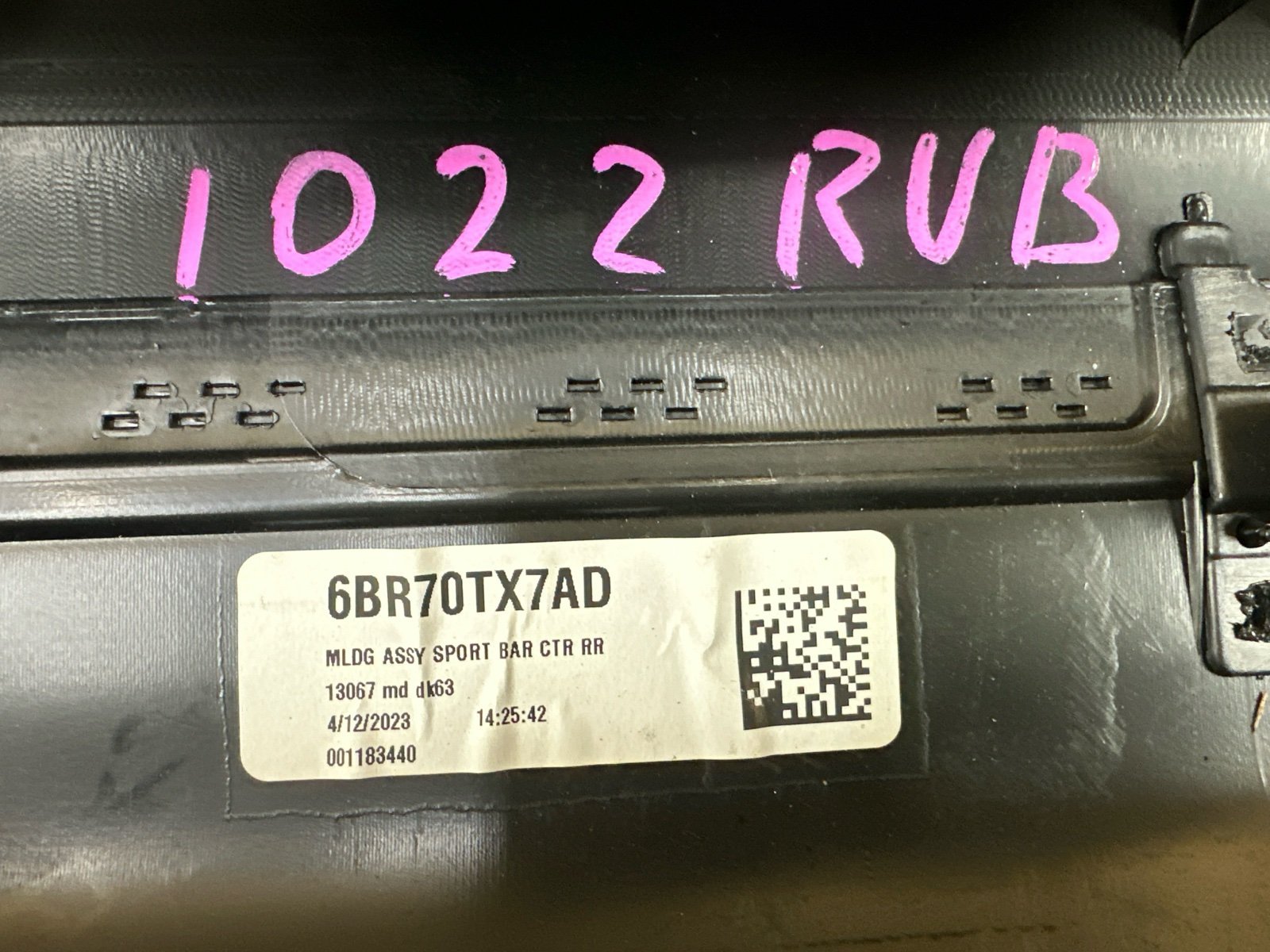 Обшивка потолка Wrangler RUBICON 2019 JL ABA-JL36L