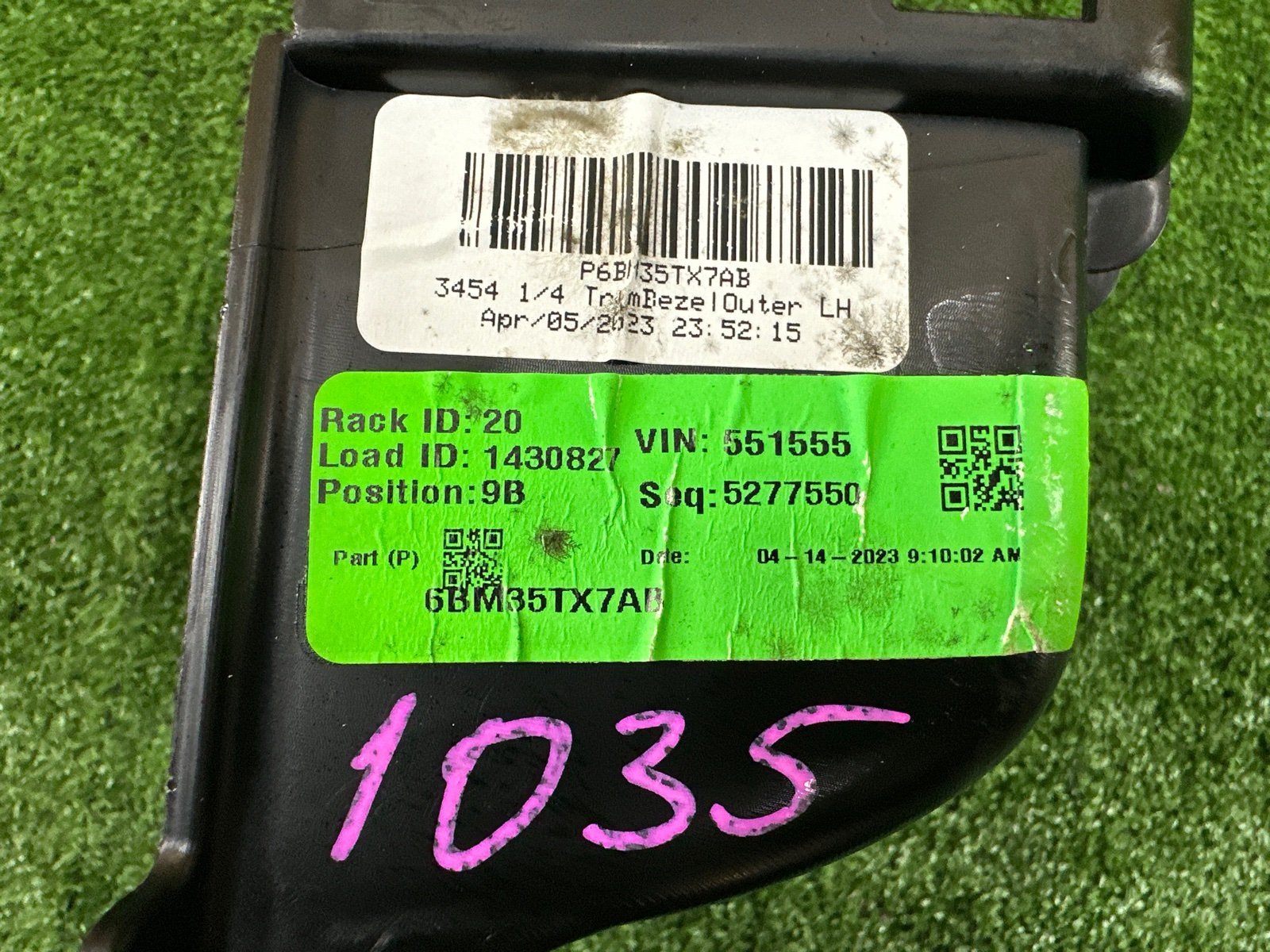 Обшивка багажника левая Wrangler Sahara 2023 JL 3BA-JL20L