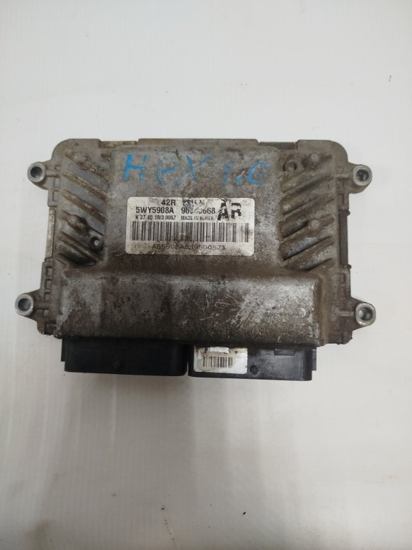Блок управления двигателем Daewoo Nexia 96940668 Б/У