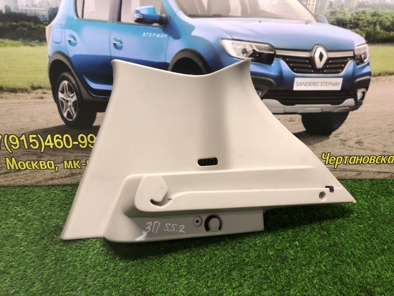Накладка задней стойки Renault Sandero Stepway 2 ХЭТЧБЭК 1 2021 задняя правая (б/у)