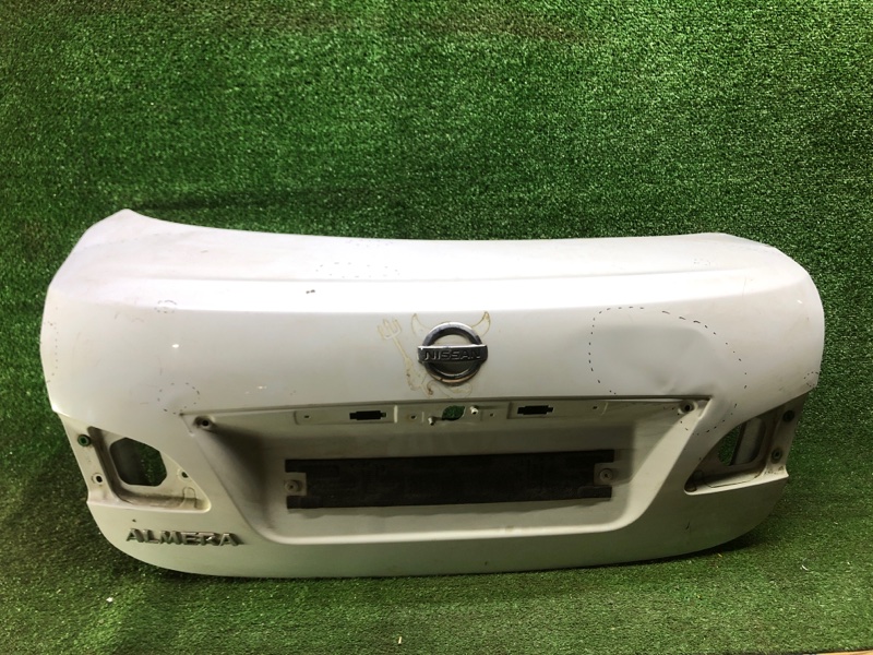 Крышка багажника Nissan Almera G15 K4M задняя (б/у)