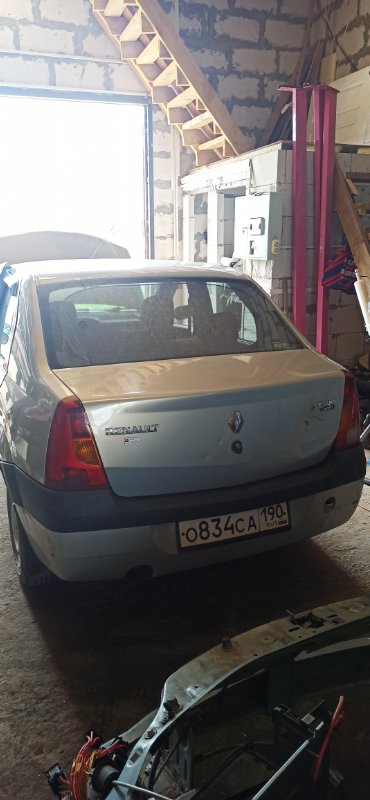 Автомобиль Renault Logan 1 LS K7J 2008 года в разбор