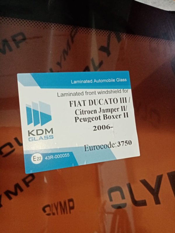 Стекло лобовое DUCATO 250 Стекло лобовое DUCATO 250