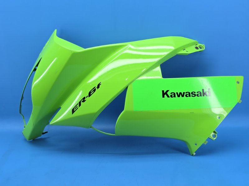 Пластик передний Kawasaki ER-6F 2010 левый (б/у)