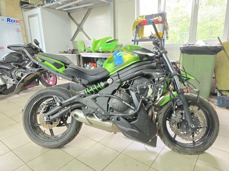 Автомобиль Kawasaki ER-6F 2015 года в разбор