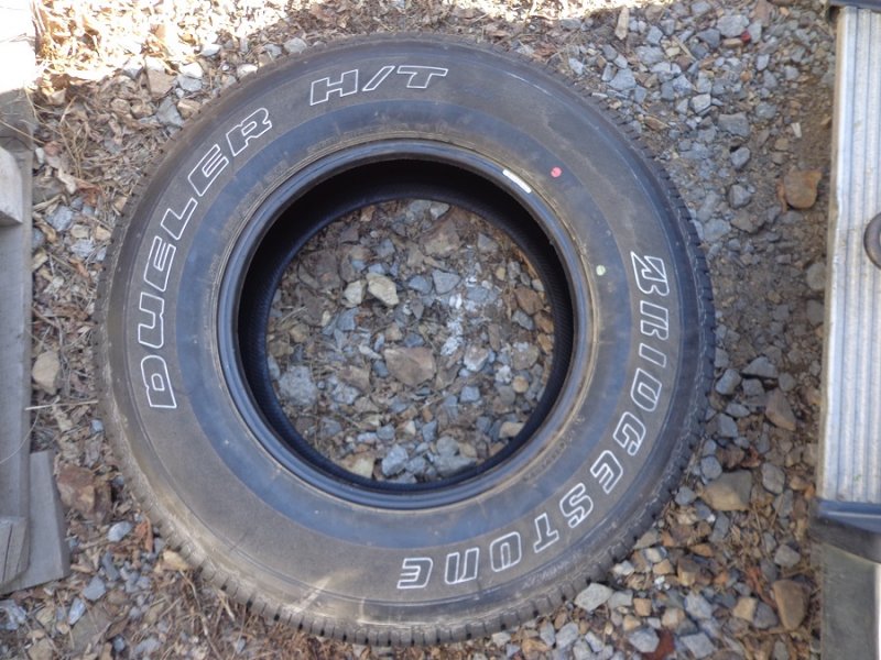 Шина летняя 265/70R17 Bridgestone Dueler H\T (б/у)