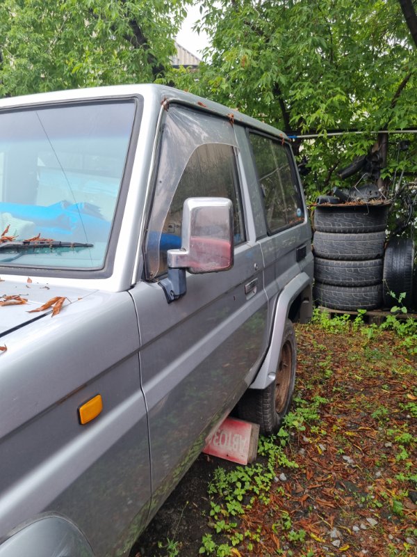 Стекло двери TOYOTA LAND CRUISER PRADO LJ71 KZJ71 1KZTE 2LTE 1993 переднее левое (б/у)
