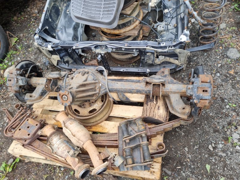 Чулок моста TOYOTA LAND CRUISER PRADO KZJ78 KZJ71 LJ78 LJ71 1KZTE 2LTE 1993 задний (б/у)