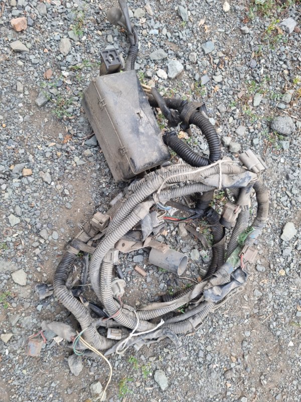 Проводка моторного отсека Toyota LAND CRUISER HDJ81 1HD-FT 1996 (б/у)