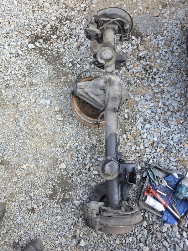 Чулок моста TOYOTA LAND CRUISER PRADO KZJ78 KZJ71 LJ78 LJ71 1KZTE 2LTE 1993 задний (б/у)