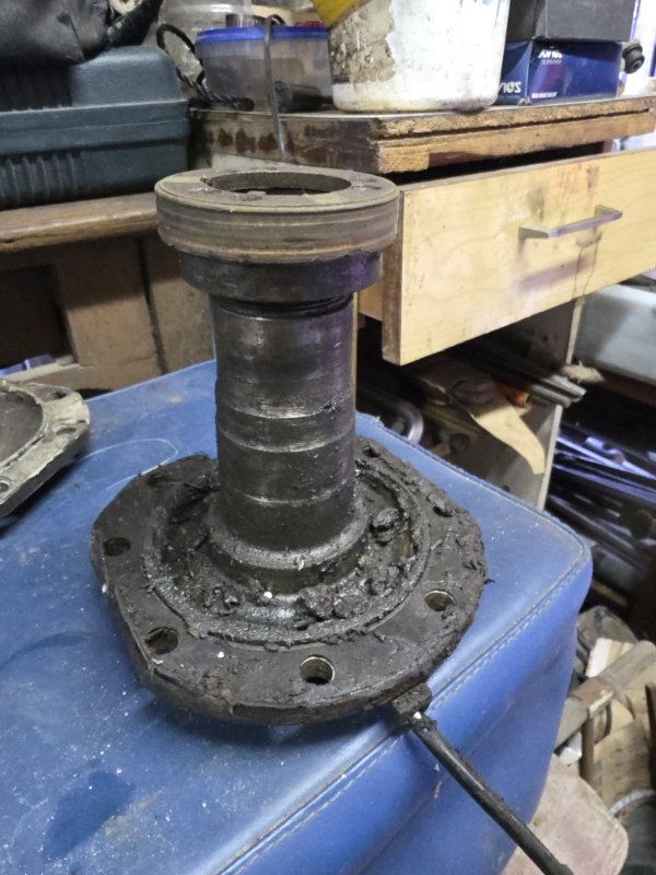 Цапфа Toyota LAND CRUISER PRADO KZJ78 1KZ-TE 1993 передняя (б/у)