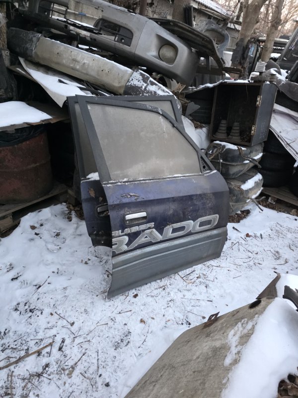 Дверь Toyota LAND CRUISER PRADO KZJ95-0025359 1KZ-TE 1996 передняя правая (б/у)