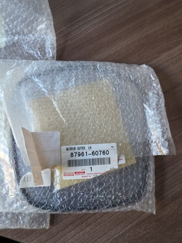 Зеркало Toyota LAND CRUISER HDJ101 1HDFTE 2000 левое (б/у)