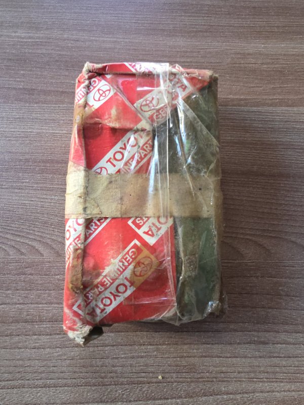 Тормозные колодки Toyota LAND CRUISER HDJ81 1HD-FT 1996 заднее (б/у)