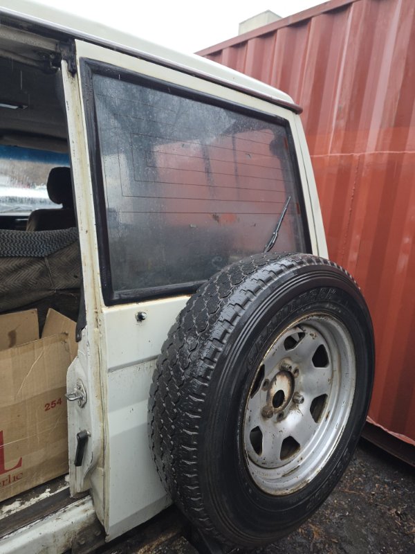 Дверь багажника Toyota LAND CRUISER LJ70 2L 1988 задняя правая (б/у)
