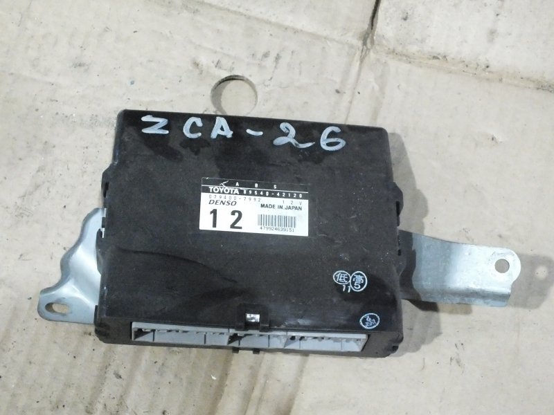 Блок управления abs Toyota Rav4 ZCA26W 1ZZFE 2001 (б/у)