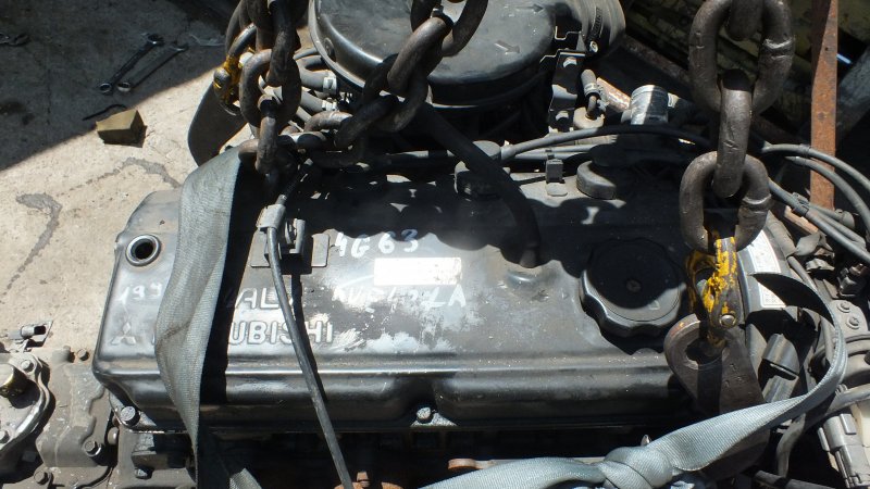 Двигатель в сборе Mitsubishi Fuso Canter FA510B 4G63 1997 (б/у)