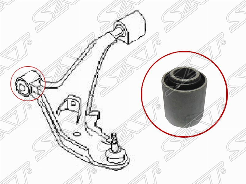 Сайлентблок рычага Nissan Cefiro