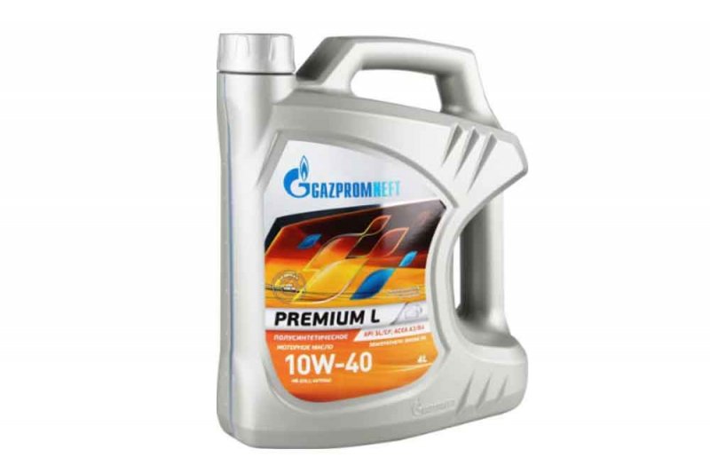 Масло моторное - 4 литра Масла И Технологические Жидкости Gazpromneft Premium L 5W-30 Api Sl/Cf
