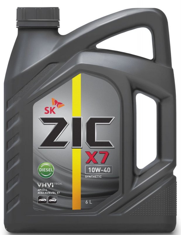 Масло моторное - 4 литра Масла И Технологические Жидкости Zic X7 Diesel 5W30 Cf/Sl