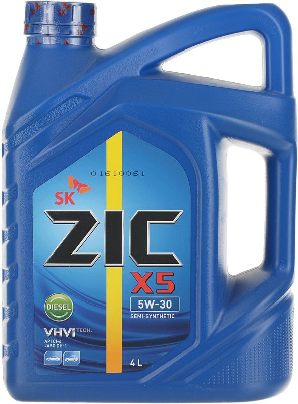 Масло моторное - 4 литра Масла И Технологические Жидкости Zic X5 Diesel 5W30 Ci-4