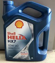 Масло моторное - 4 литра Масла И Технологические Жидкости Shell Helix Hx7 Diesel 10W-40
