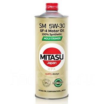 Масло моторное - 1 литр Mitasu Moly-Trimer 5W30 5W30