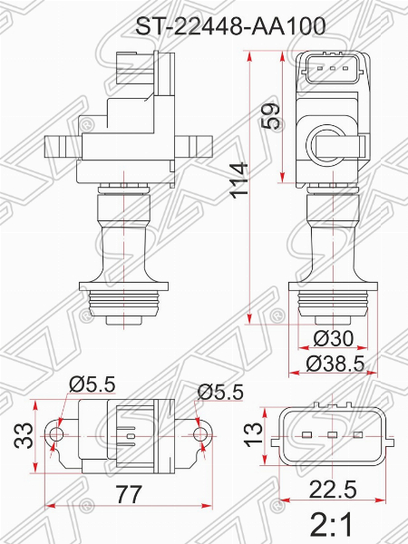 Катушка зажигания Nissan Skyline ENR34 RB25DE