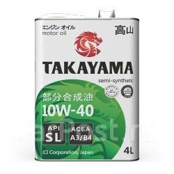 Масло моторное - 1 литр Takayama Sl A3/B4 10W40