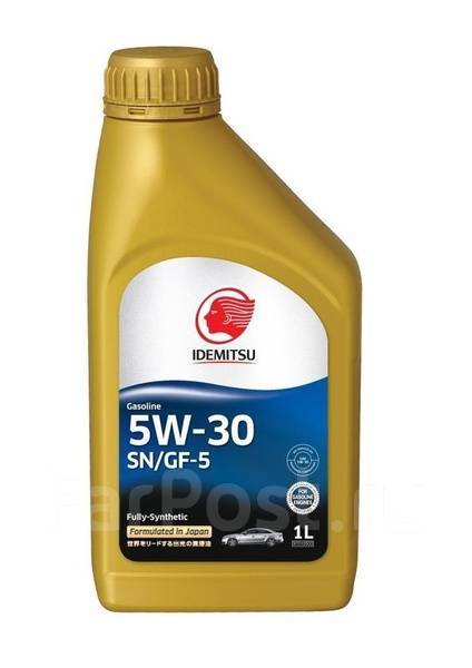 Масло моторное - 1 литр Масла И Технологические Жидкости Idemitsu 5W-30 Sn/Gf-5