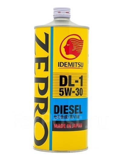Масло моторное - 1 литр Idemitsu Zepro Dl-1 5W30